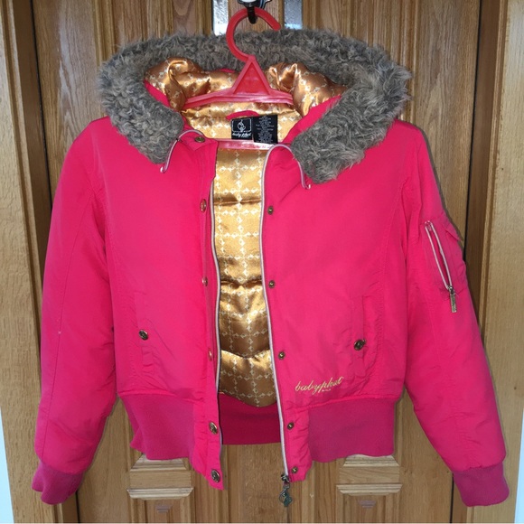 baby phat vintage puffer coat jacket size medium for a girl - Picture 5 of 16